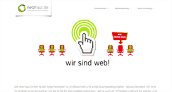 Desktop Screenshot of netzhaut.de